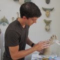 Brent building his Hand