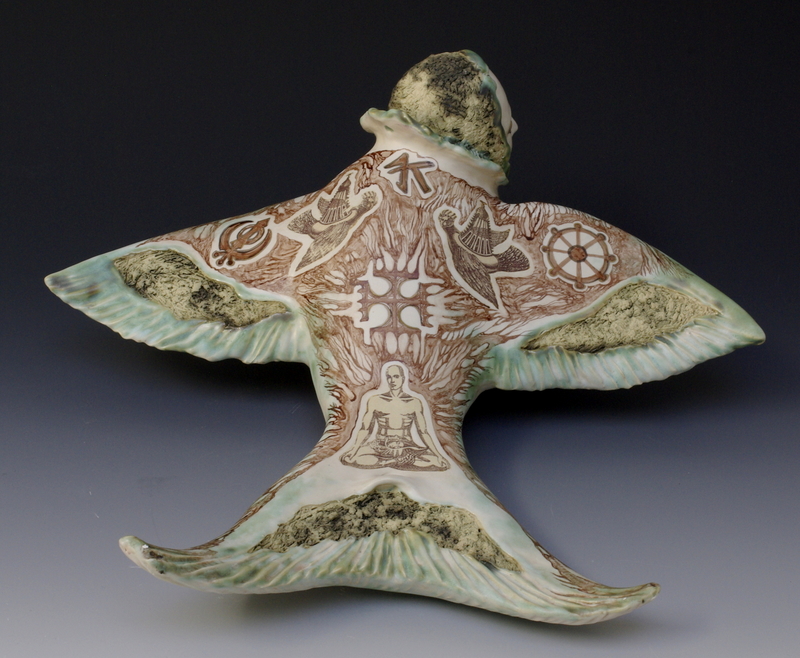 Centered (back view)
