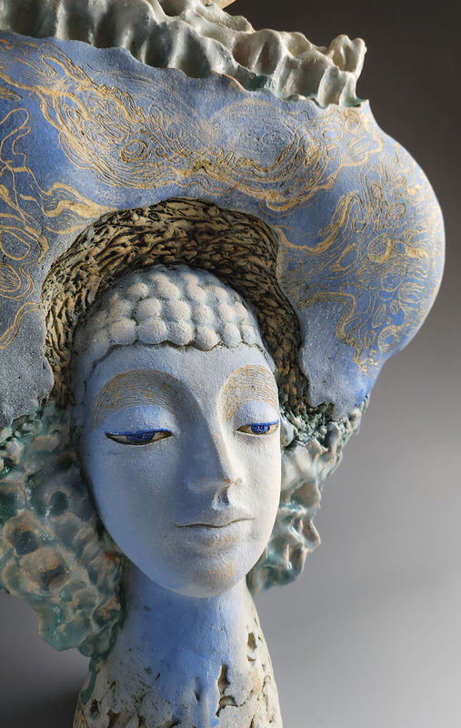 On the Waves of Her Memory (detail)
