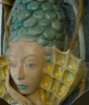 Detail of Panel with Sea Goddess